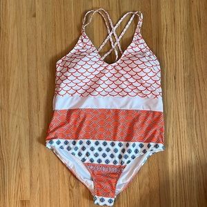 New w/tags Cupshe one piece bathing suit, size 1X